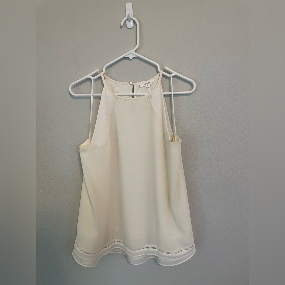 Off White Tank Top